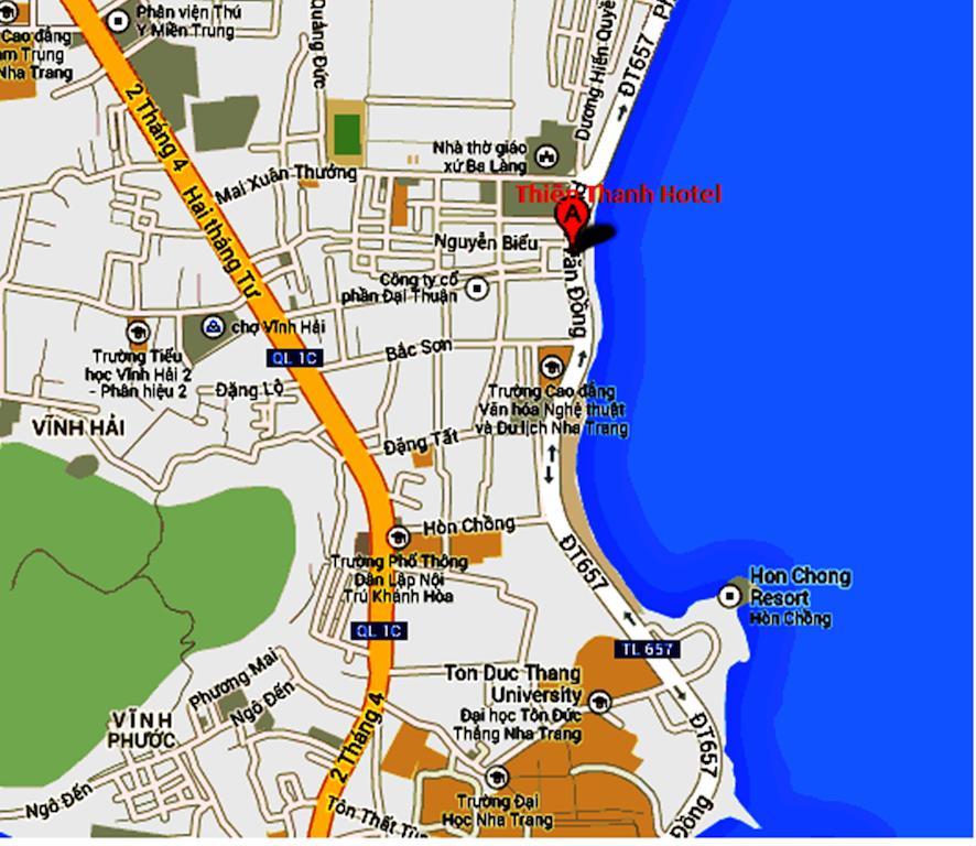 Thien Thanh Hotel - E Dragon نها ترانج المظهر الخارجي الصورة